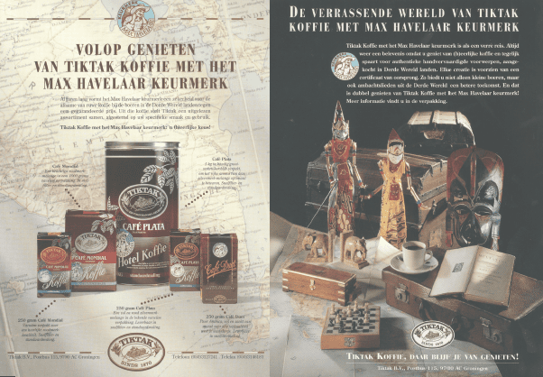 Tiktak koffie en thee | puur en authentiek sinds 1870 | uit Groningen